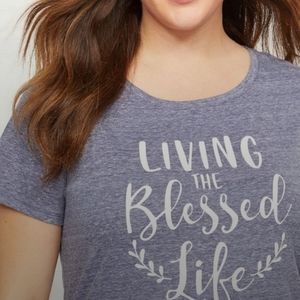 Lane Bryant “Living The Blessed Life” Size 22/24